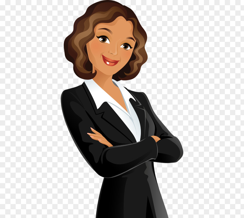 Summer Woman Cartoon Uihere Businessperson Illustration Drawing PNG