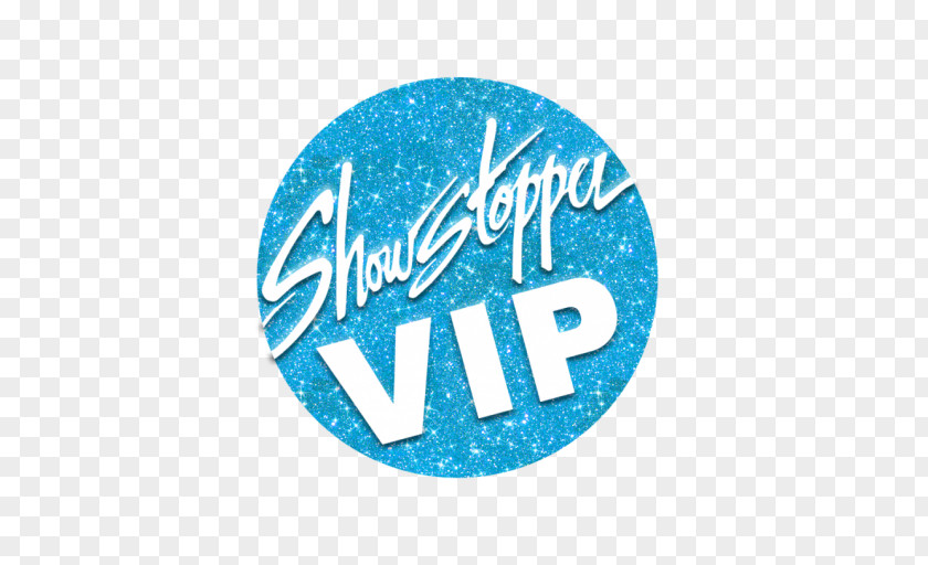 Vip Logo Turquoise Font PNG