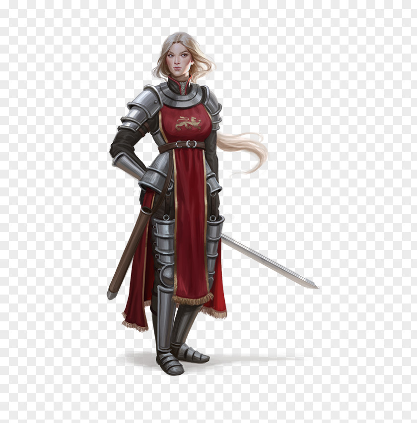 Warrior Woman Dungeons & Dragons Pathfinder Roleplaying Game D20 System Fighter PNG