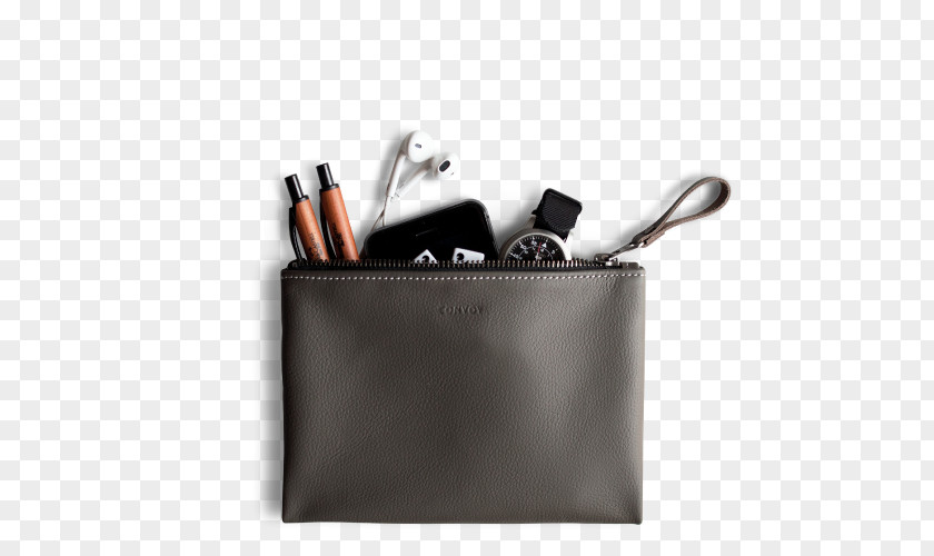 Zipper Pouch Bag Pen & Pencil Cases Leather PNG
