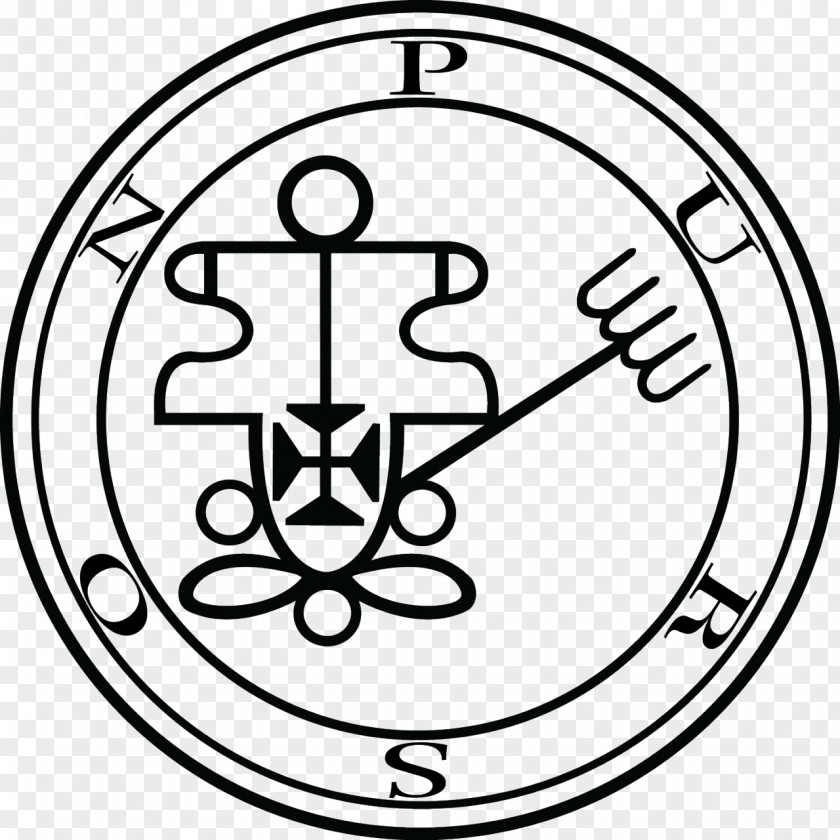 Demon Lesser Key Of Solomon Sigil Goetia Seal PNG