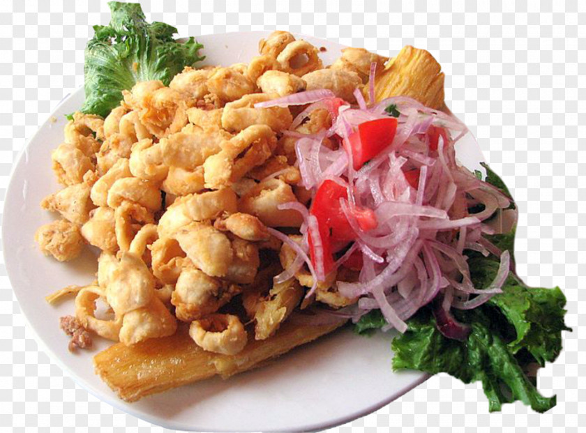 Fish Peruvian Cuisine Jalea Ceviche Olivier Salad PNG