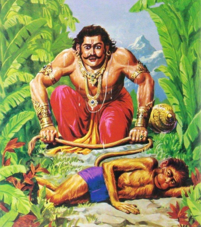 Hanuman Shiva Ramayana Bhima PNG