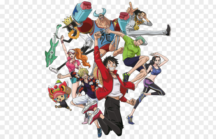 One Piece Usopp Monkey D. Luffy Nico Robin Treasure Cruise Tony Chopper Roronoa Zoro PNG