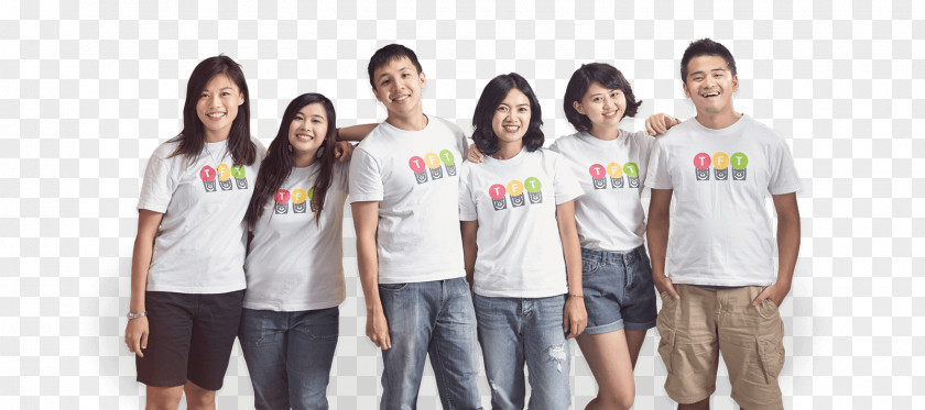 T-shirt TEACH FOR TAIWAN为台湾而教 Central Taiwan Science Park Social Group Team PNG