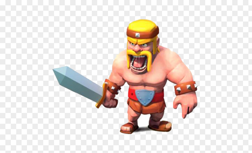 Clash Of Clans Royale Barbarian Video Game PNG