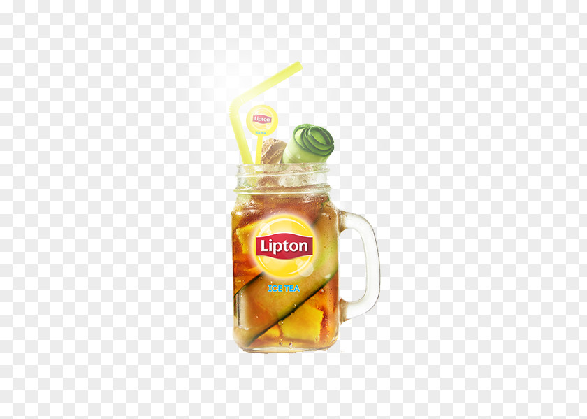 Fresh Lemon Iced Tea Cocktail Lipton Juice PNG