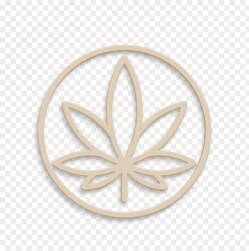 Linear Police Elements Icon Weed Marijuana PNG