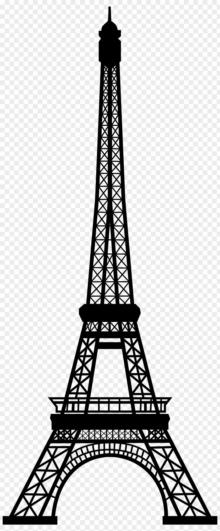 Paris Eiffel Tower Silhouette Clip Art PNG