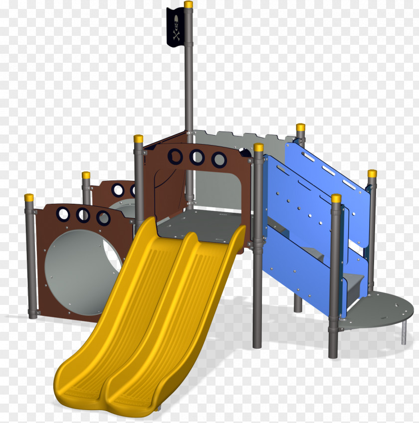 Playground Strutured Top View Slide Child Game PNG