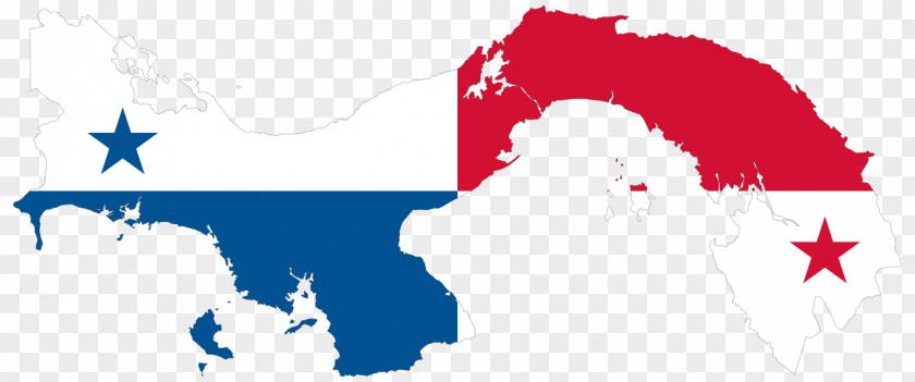 Map Flag Of Panama Vector PNG