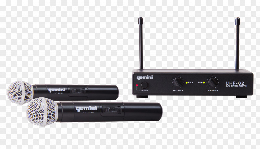 Microphone Wireless Ultra High Frequency Very Professional Audio PNG