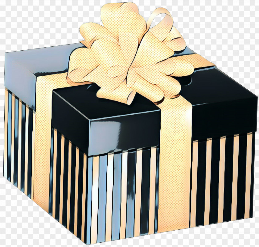 Present Yellow Box PNG