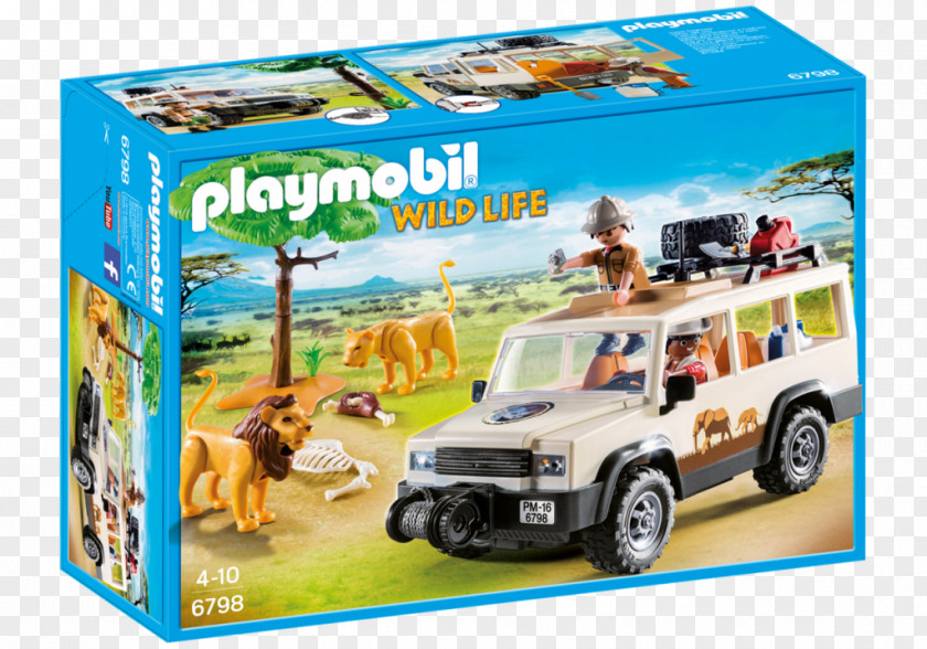 Safari Truck Wildlife Playmobil Action & Toy Figures Amazon.com PNG