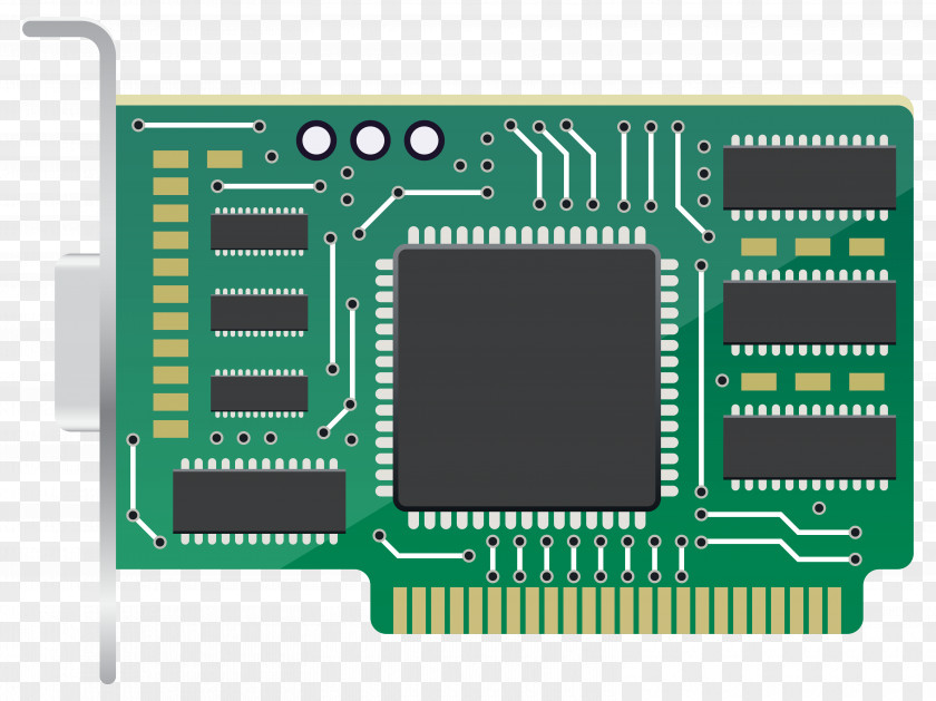 Cpu Network Cards & Adapters Clip Art PNG