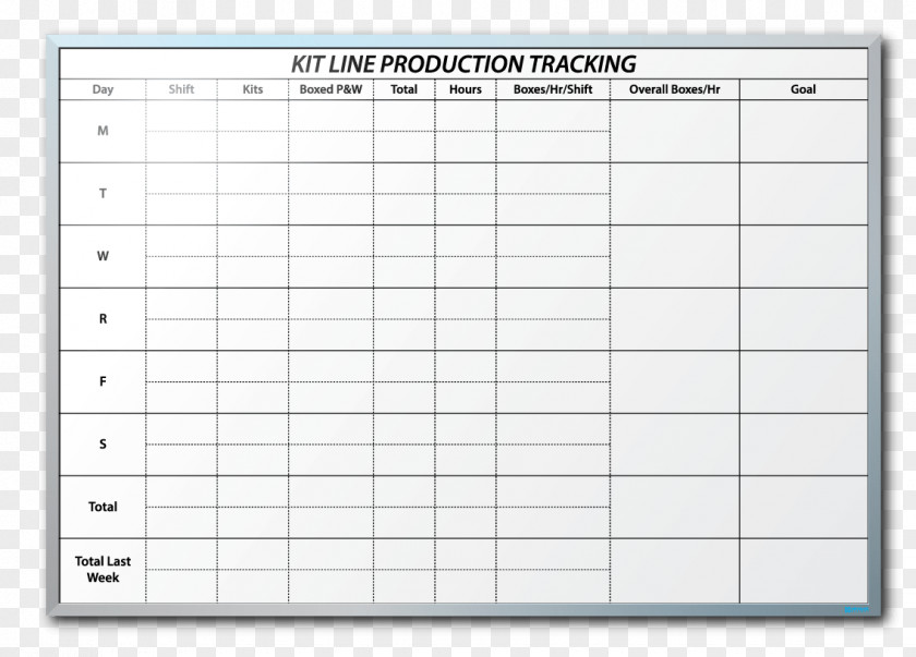 Dryerase Boards Dry-Erase Production Warehouse Office Material PNG
