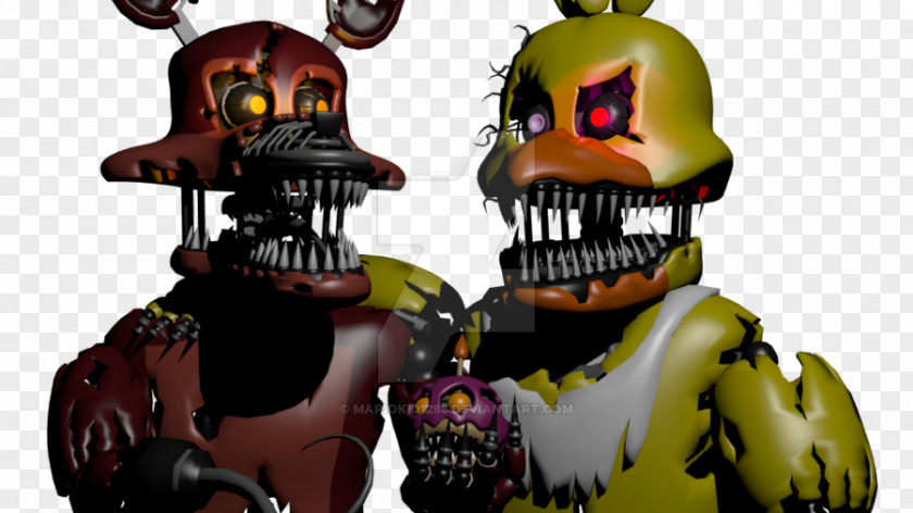 Nightmare Foxy Five Nights At Freddy's 4 3 Art PNG