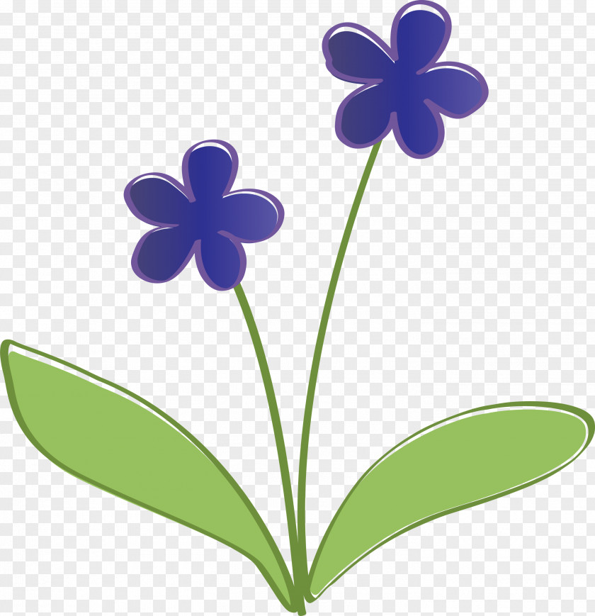 Violet Flower PNG