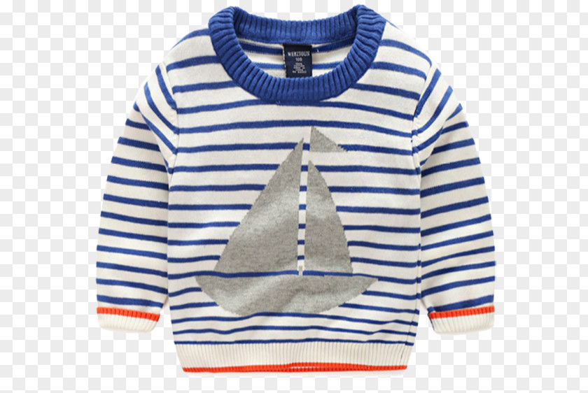 Autumn And Winter Cotton Thin Sweater Boy Children's Clothing Sleeve PNG