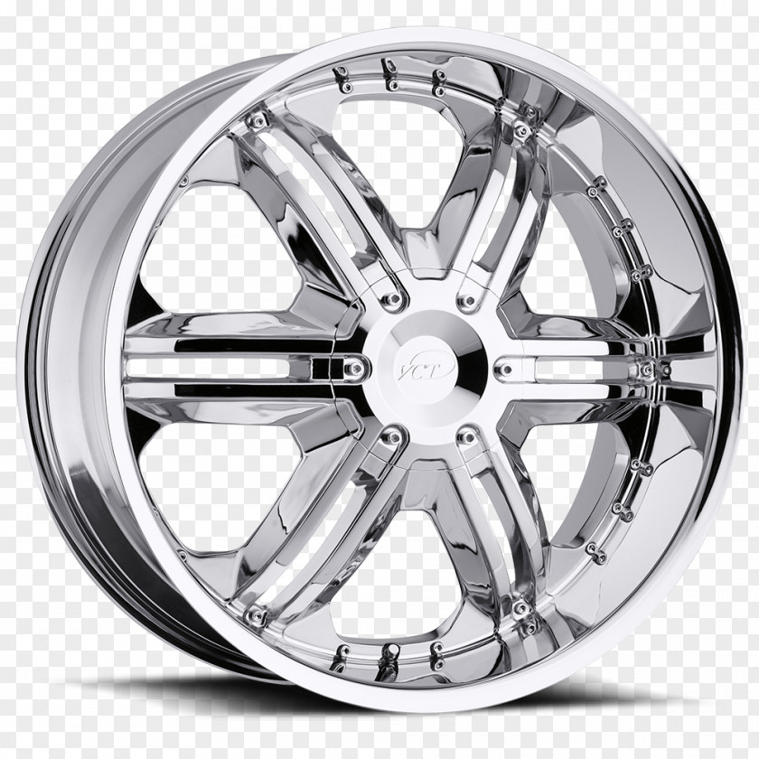 Chromium Plated Car Rim Bicycle Wheels Center Cap PNG