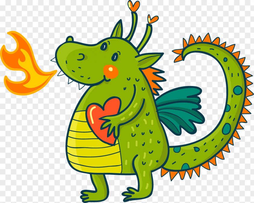 Cute Cartoon Dragons Dragon Clip Art PNG