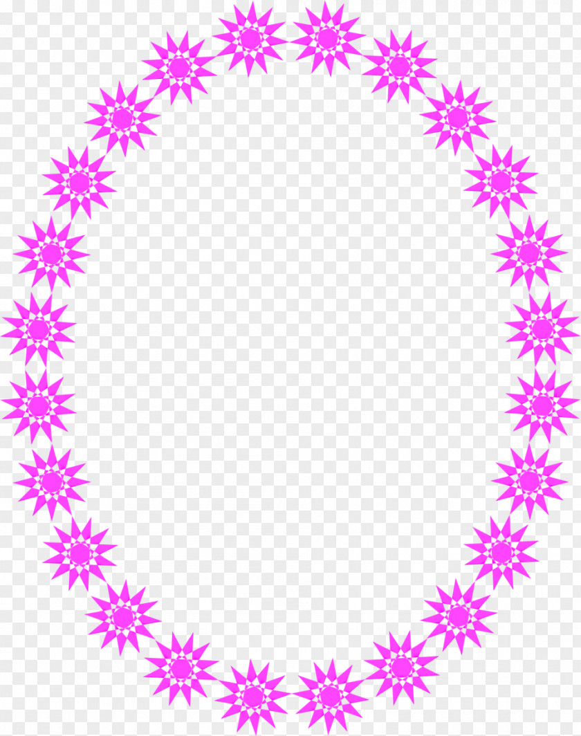 Magenta Purple Silver Circle PNG