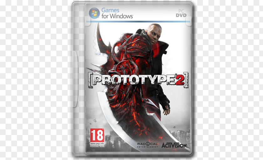 Prototype 2 Video Game Software Action Figure Pc Home Console Accessory PNG
