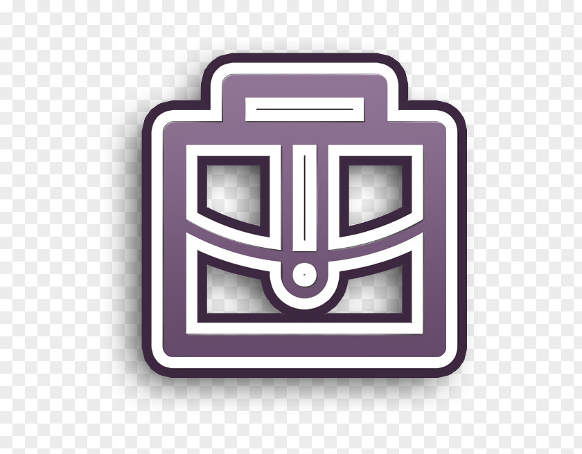 Rectangle Material Property Briefcase Icon Job Office PNG