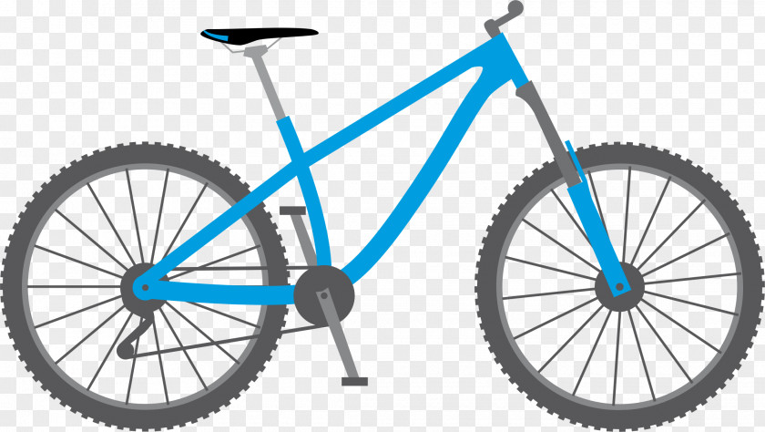 Bicycle Blue Cliparts Scott Sports Mountain Bike Electric Hardtail PNG