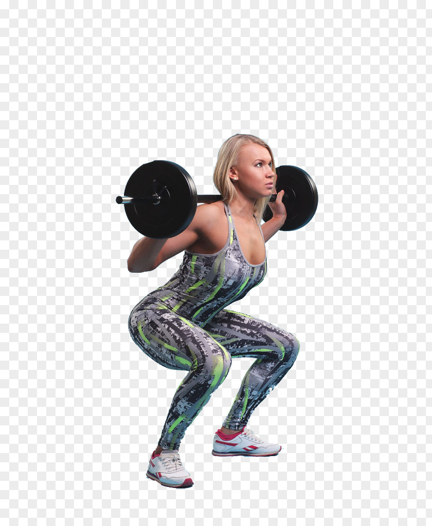 Fitness Woman Physical Kettlebell Bodybuilding Centre PNG