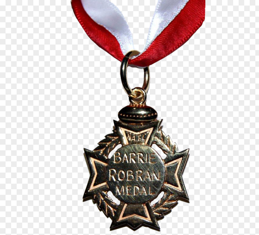 Medal Gold Christmas Ornament PNG