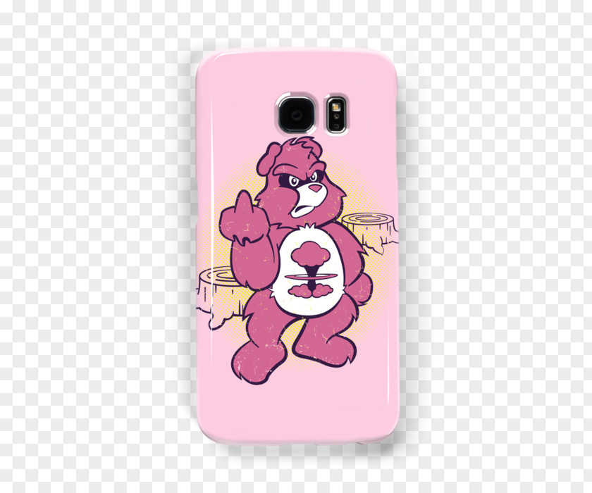 Pink Bear Care Bears T-shirt Funshine Cheer PNG