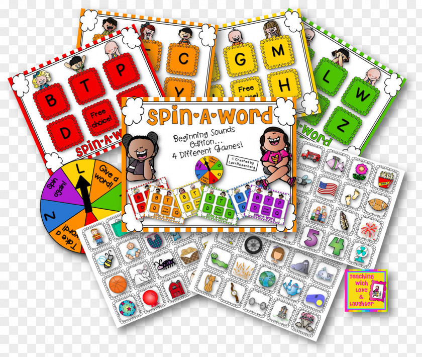 Spin Button Game School Student Academic Year PNG