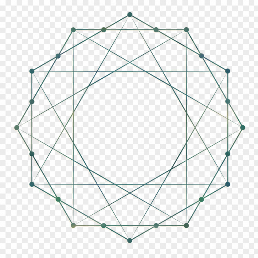 Star Polygon Regular Dodecagon Internal Angle PNG