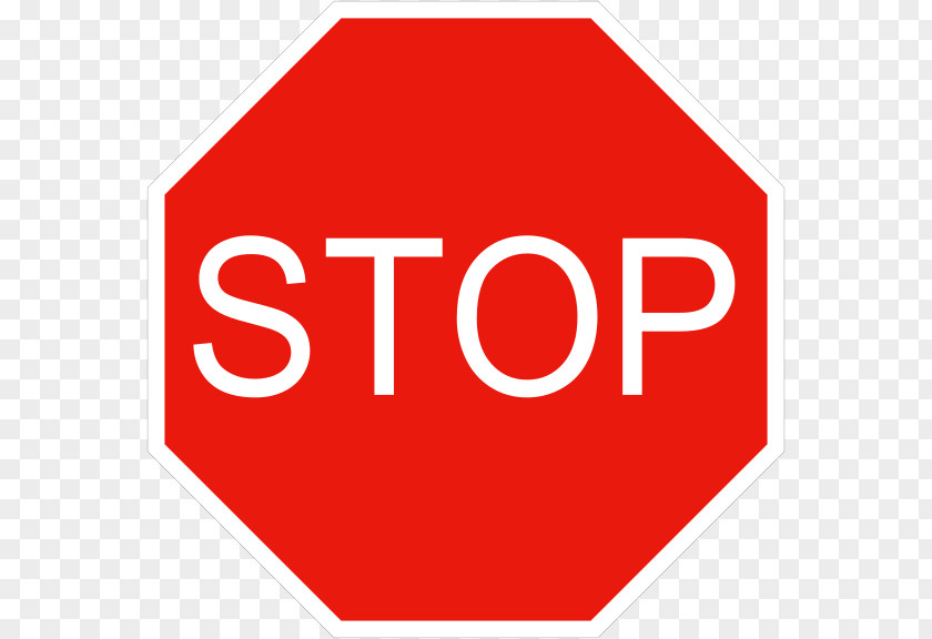 Stop Sign Traffic Clip Art PNG