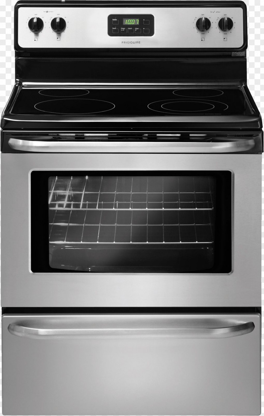 Stove Frigidaire Kitchen Electric Oven Home Appliance PNG