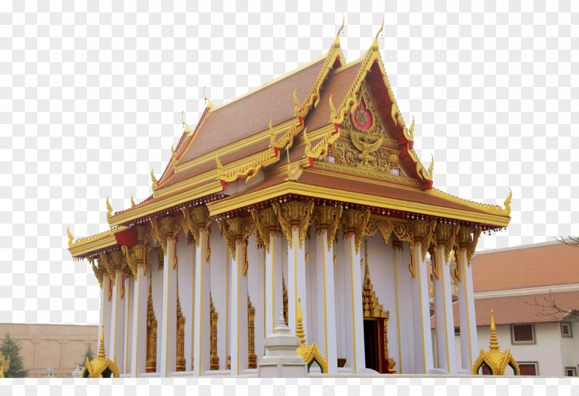 Thai Buddhist Temple Wat Mongkolratanaram Thailand Buddhism PNG