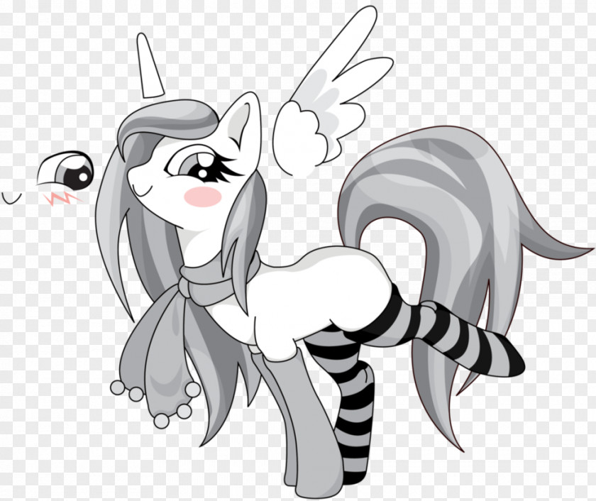 Witch Vector Cat Pony Winged Unicorn Line Art Horse PNG