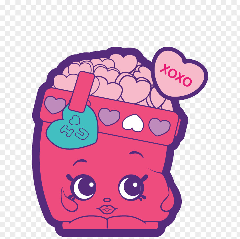 Candy Pancake Honey Heart Shopkins PNG