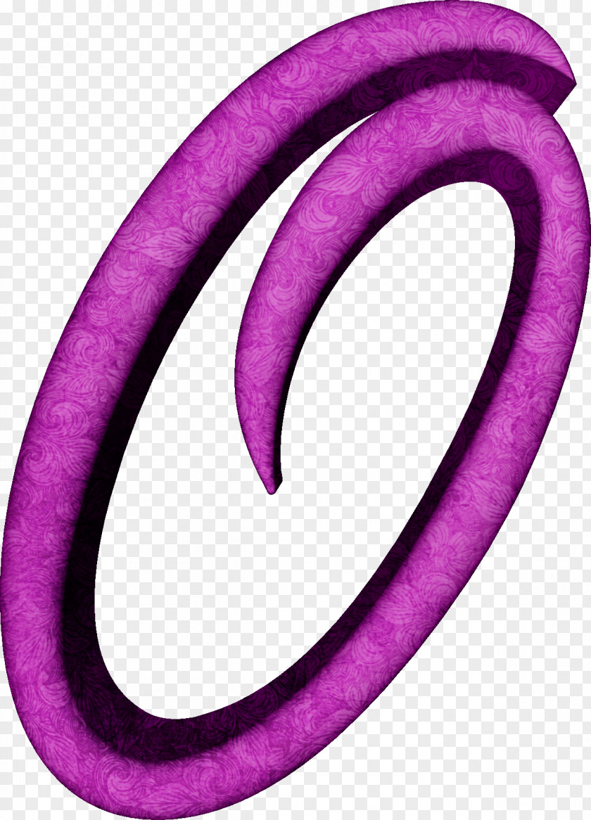 Purple Alphabet Letter Paper PNG