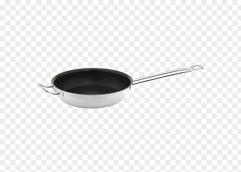 Sauté Pan Stainless Steel Frying Casserola Gryde PNG