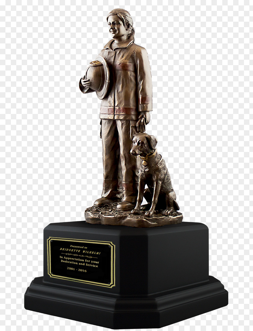 Trophy Statue Classical Sculpture Figurine Bronze PNG
