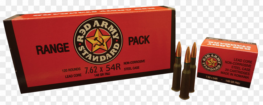 Full Metal Jacket Ammunition Bullet 7.62×54mmR Firearm 7.62×39mm PNG