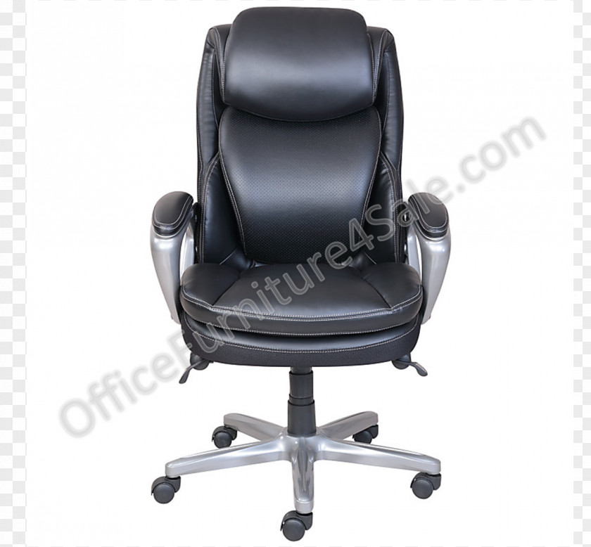 Chair Office & Desk Chairs Table Bonded Leather Swivel PNG