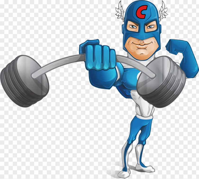 Design Superhero Character Cartoon PNG