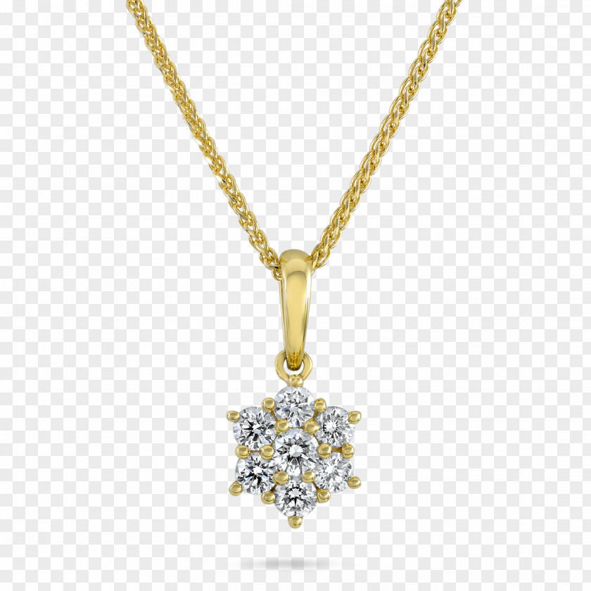 Diamond Star Necklace Earring Jewellery Gold PNG