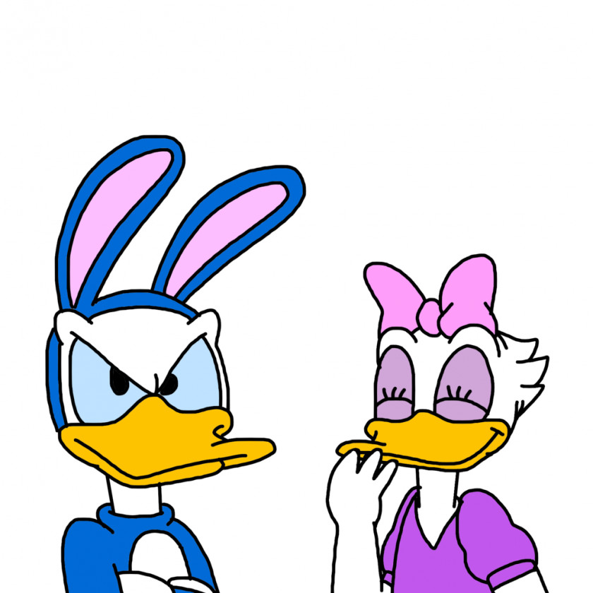 Donald Duck Daisy Easter Bunny Scrooge McDuck Minnie Mouse PNG
