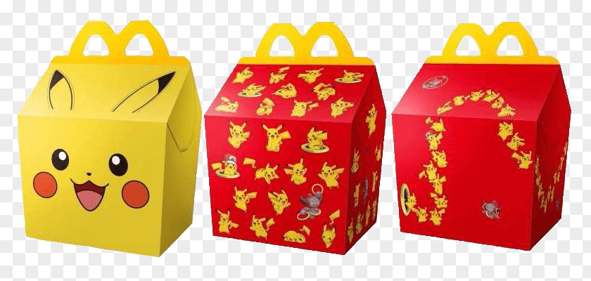 Happy Meal Pikachu McDonald's Pokémon Trading Card Game PNG