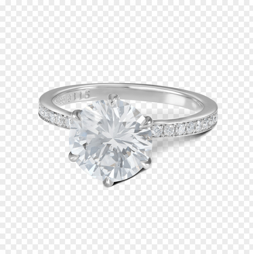Platinum Ring Steven Kirsch Inc Engagement Solitaire Diamond PNG