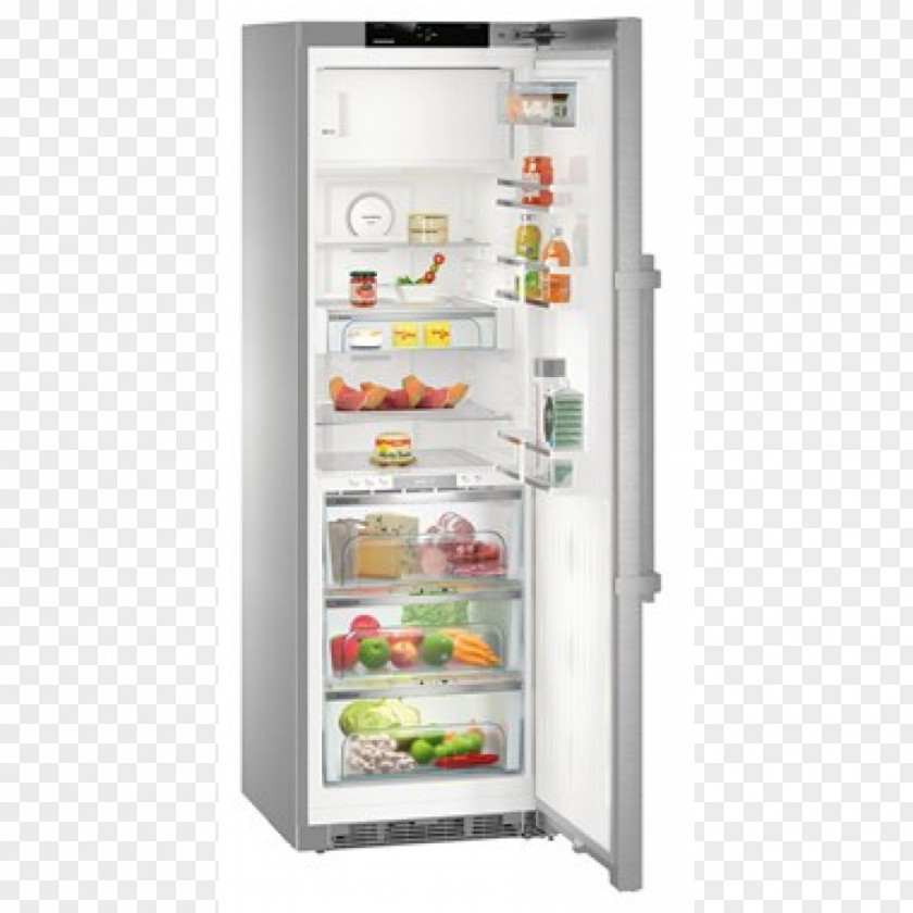 Refrigerator Liebherr Group BluPerformance Right Auto-defrost Stainless Steel PNG